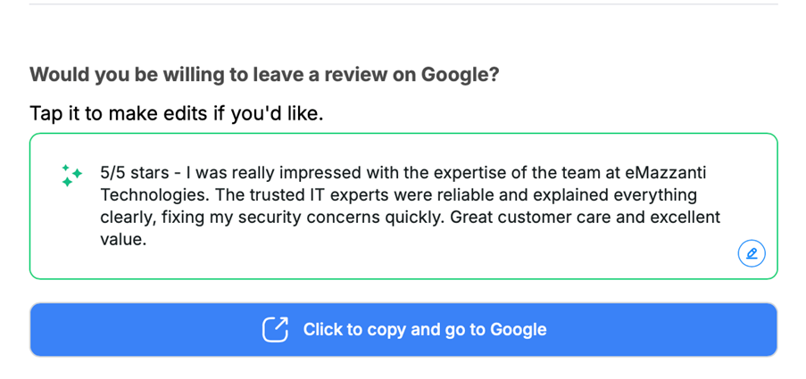 Review request